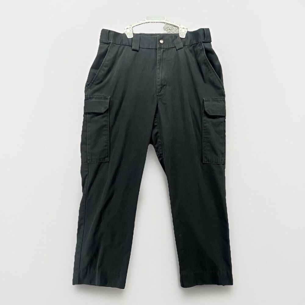 511‎ Tactical Pants Mens Size 34x28 Black Cargo Utility Pockets Military Police